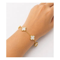 Clover Bracelet Gold – Waterproof & Tarnish-Free