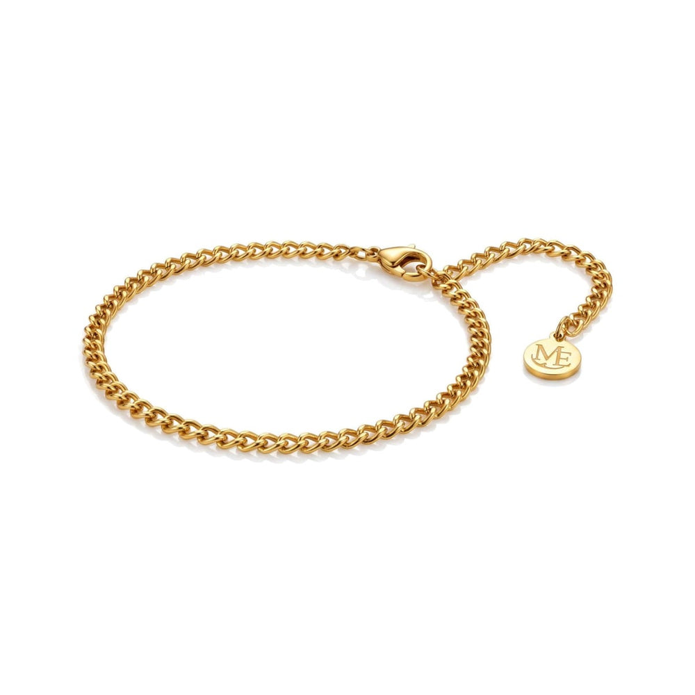 Curb Chain Bracelet Gold – Waterproof & Tarnish-Free