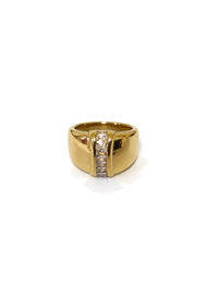 Dome Cubic Ring – Waterproof & Tarnish-Free