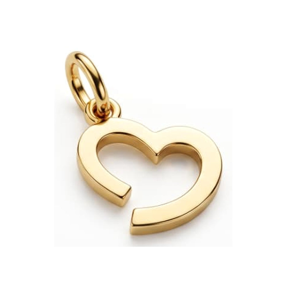 Open Heart Charm Gold – Waterproof & Tarnish-Free