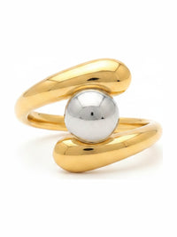 Open Sphere Ring – Waterproof & Tarnish-Free