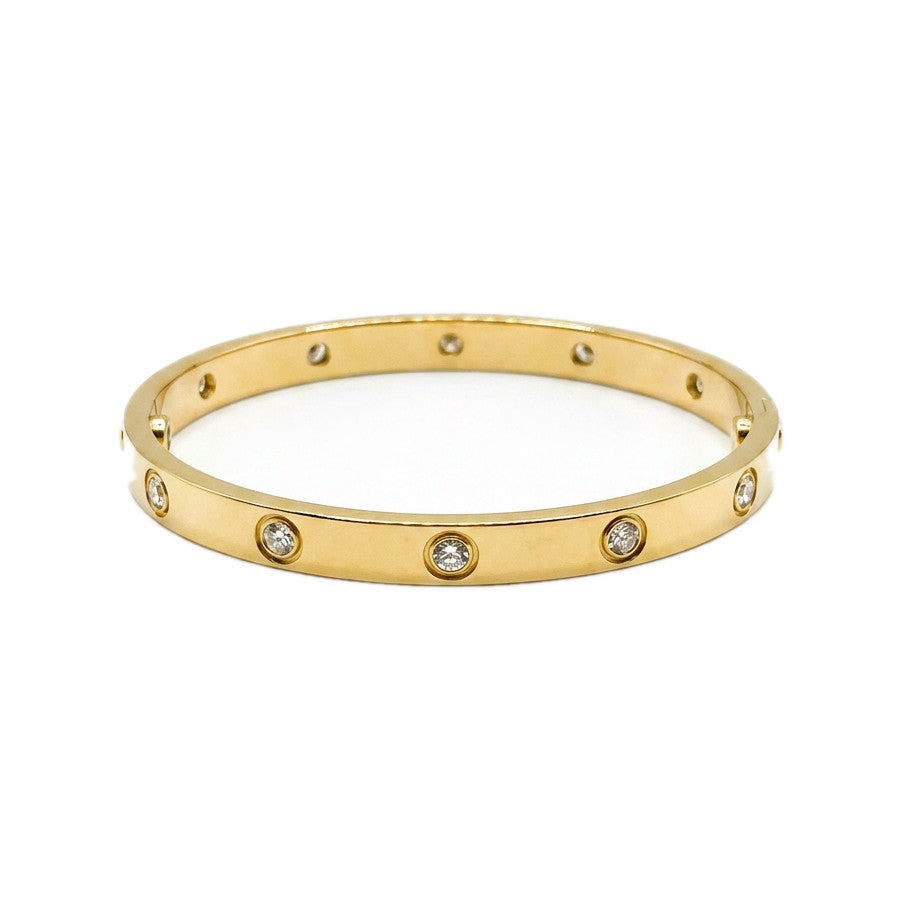CZ Infinity Bangle – Waterproof & Tarnish-Free