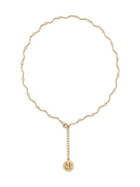 Wavy Chain Necklace – Waterproof & Tarnish-Free