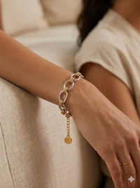 The Nexus Bracelet - Two Tone – Waterproof & Tarnish-Free