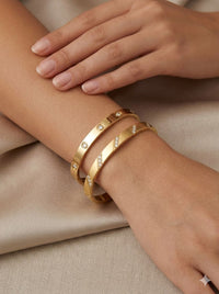 CZ Bangle Accent – Waterproof & Tarnish-Free