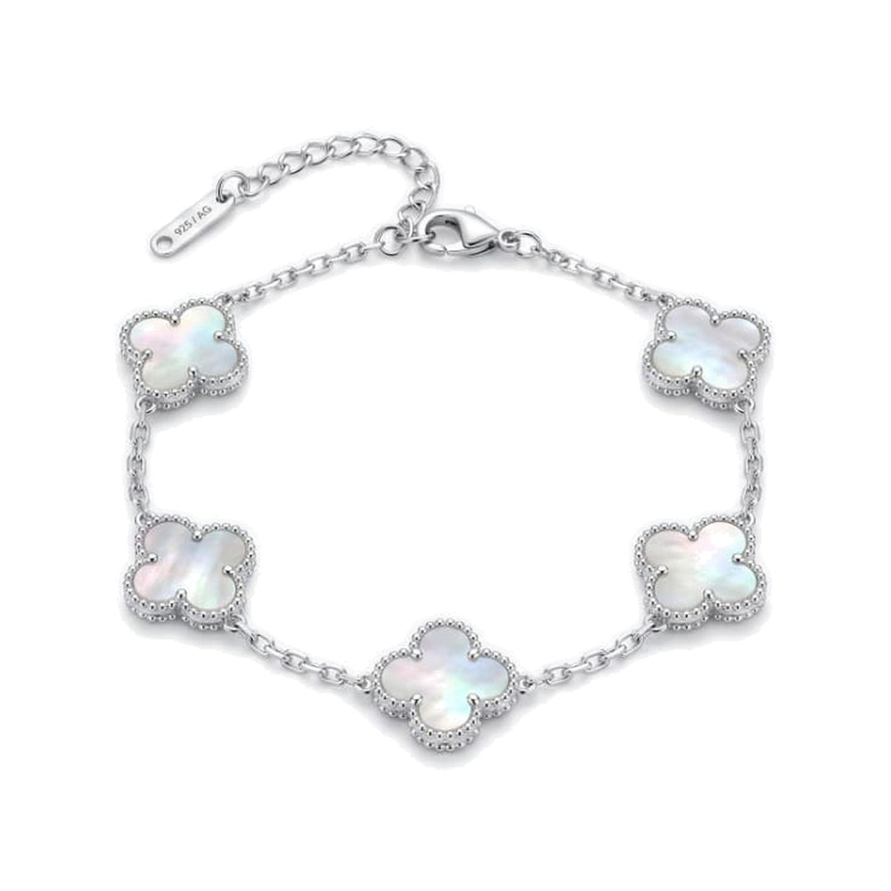Clover Bracelet Silver – Waterproof & Tarnish-Free