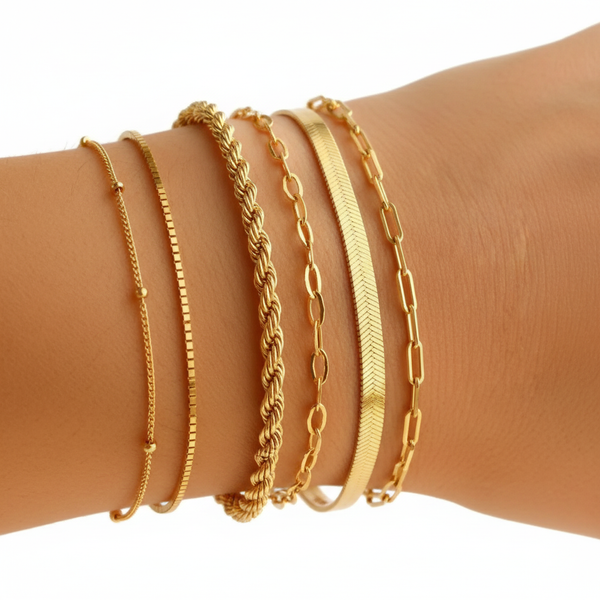 Delicate Bracelet Stack