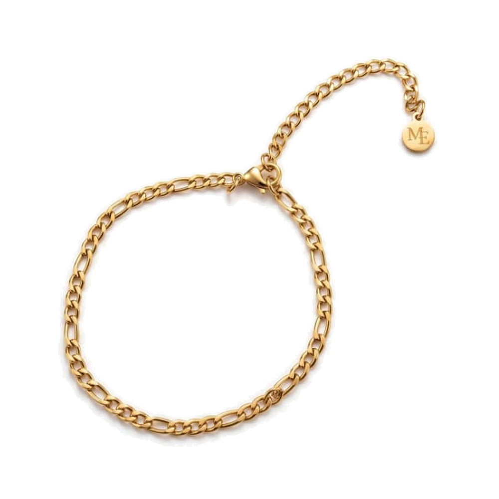 Figaro Chain Bracelet Gold – Waterproof & Tarnish-Free