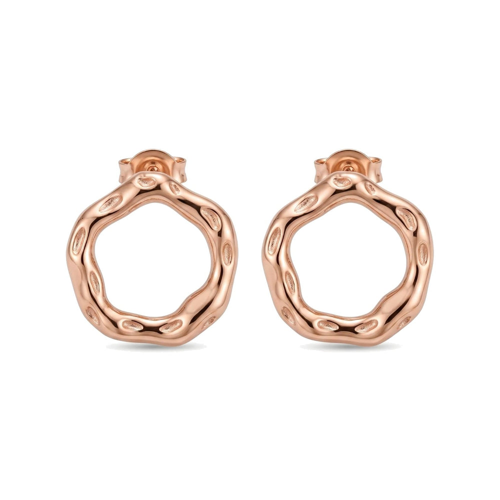 The Juno Studs Rose Gold – Waterproof & Tarnish-Free