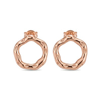 The Juno Studs Rose Gold – Waterproof & Tarnish-Free