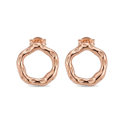 The Juno Studs Rose Gold