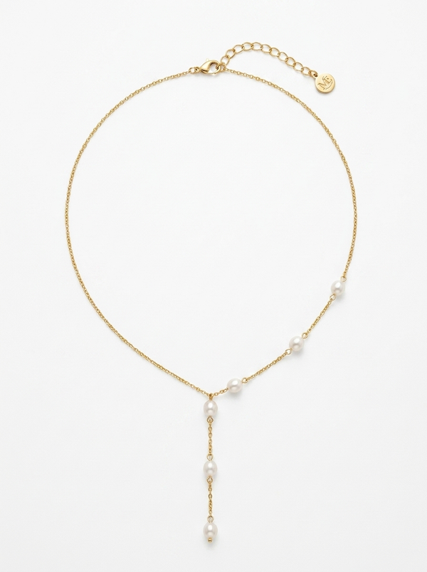 Pearl Lariat – Waterproof & Tarnish-Free