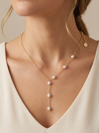 Pearl Lariat – Waterproof & Tarnish-Free