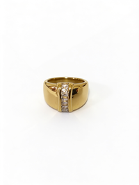 Dome Cubic Ring – Waterproof & Tarnish-Free