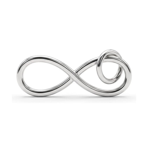 Infinity Charm Silver