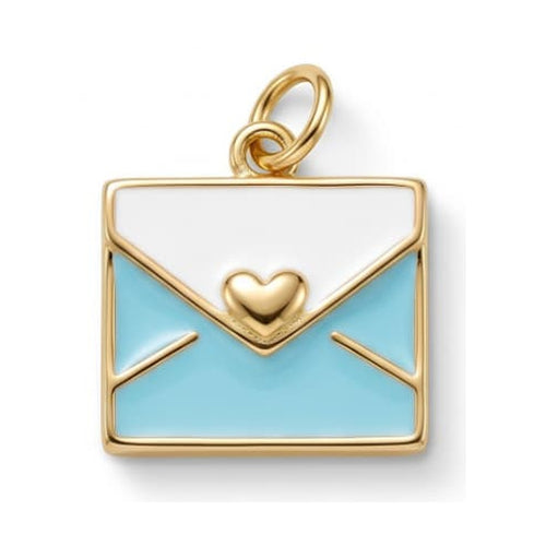 Love Letter Charm Gold