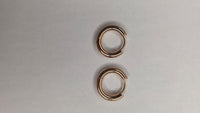 Huggie Hoops Rose Gold – Waterproof & Tarnish-Free