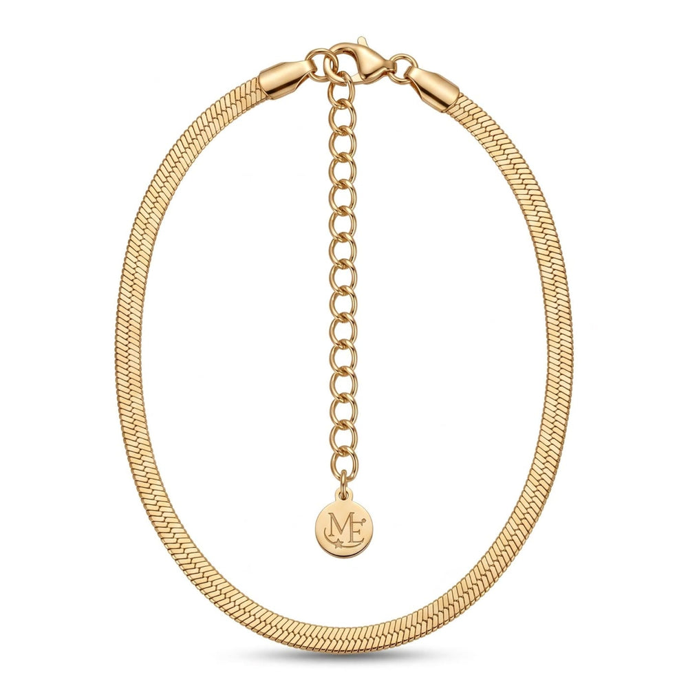 Herringbone Bracelet Rose Gold – Waterproof & Tarnish-Free