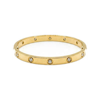 CZ Infinity Bangle – Waterproof & Tarnish-Free