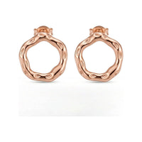 The Juno Studs Rose Gold – Waterproof & Tarnish-Free