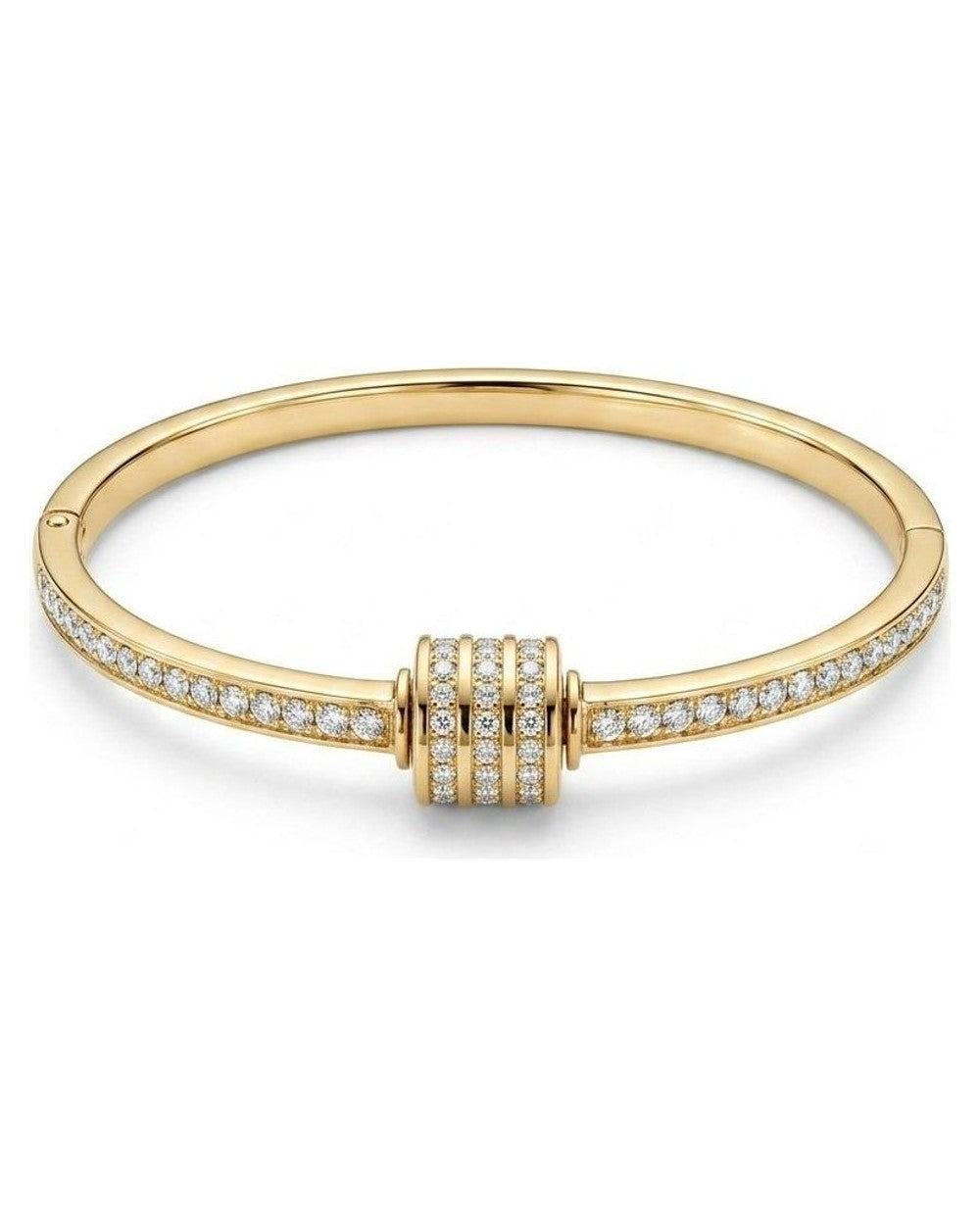 Pavé Roller Bangle Gold – Waterproof & Tarnish-Free