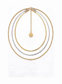 Snake & Chain Layer – Waterproof & Tarnish-Free