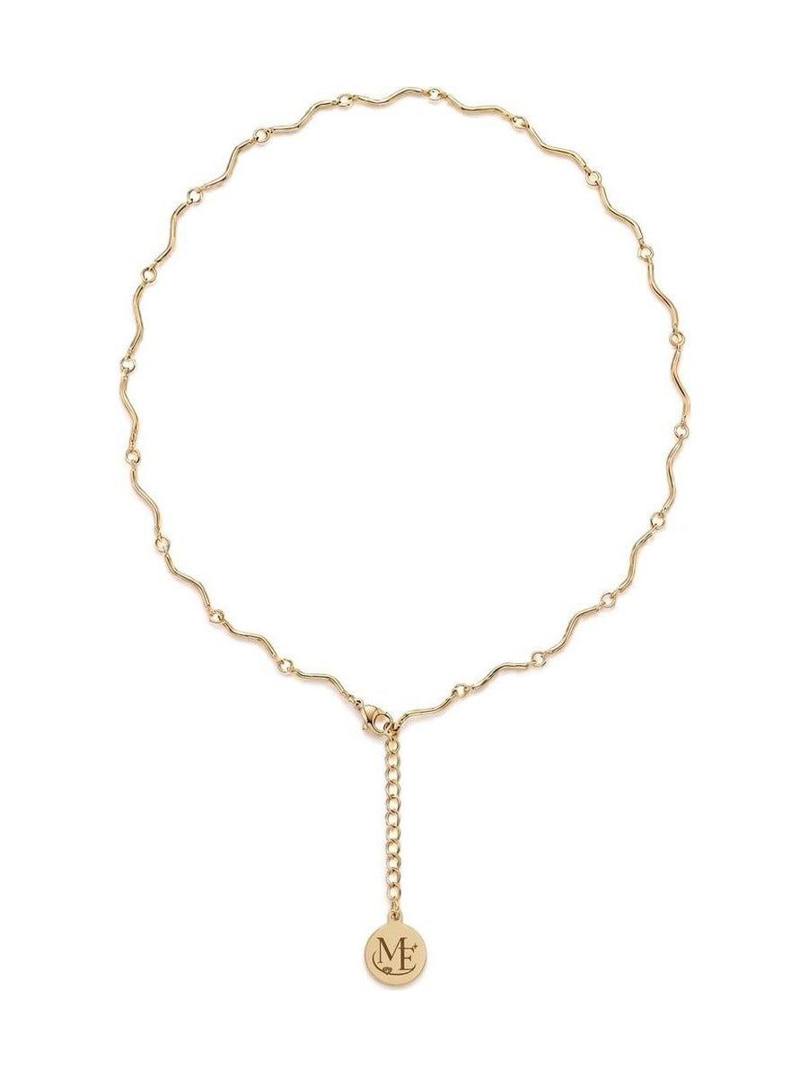 Wavy Chain Necklace – Waterproof & Tarnish-Free