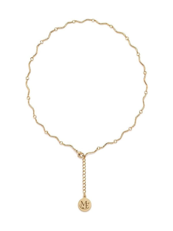 Wavy Chain Necklace – Waterproof & Tarnish-Free