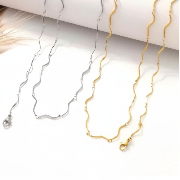 Wavy Chain Necklace