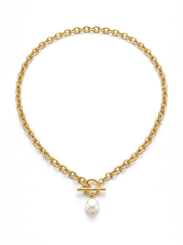 The Athena Pearl Drop white